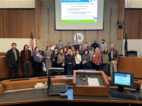 Fall 2022 Citizen Academy students pose for group photo in City Council chambers.jpg