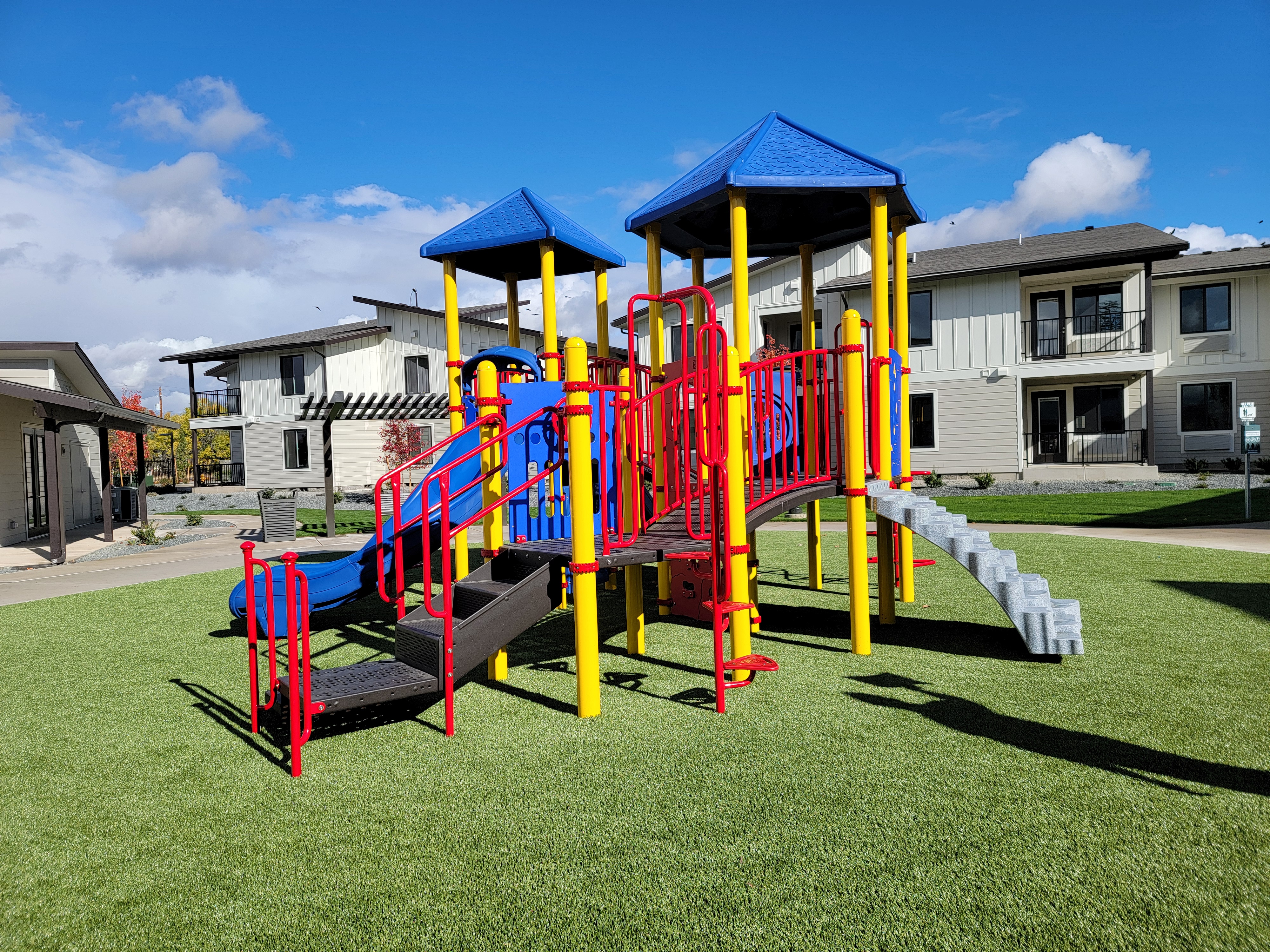 photograph of playground at prescott gardens